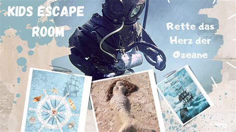 Escape Room Kids 'Rettet das Herz der Ozeane'